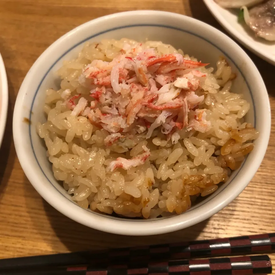 香箱のカニだし炊き込みご飯|ももさん