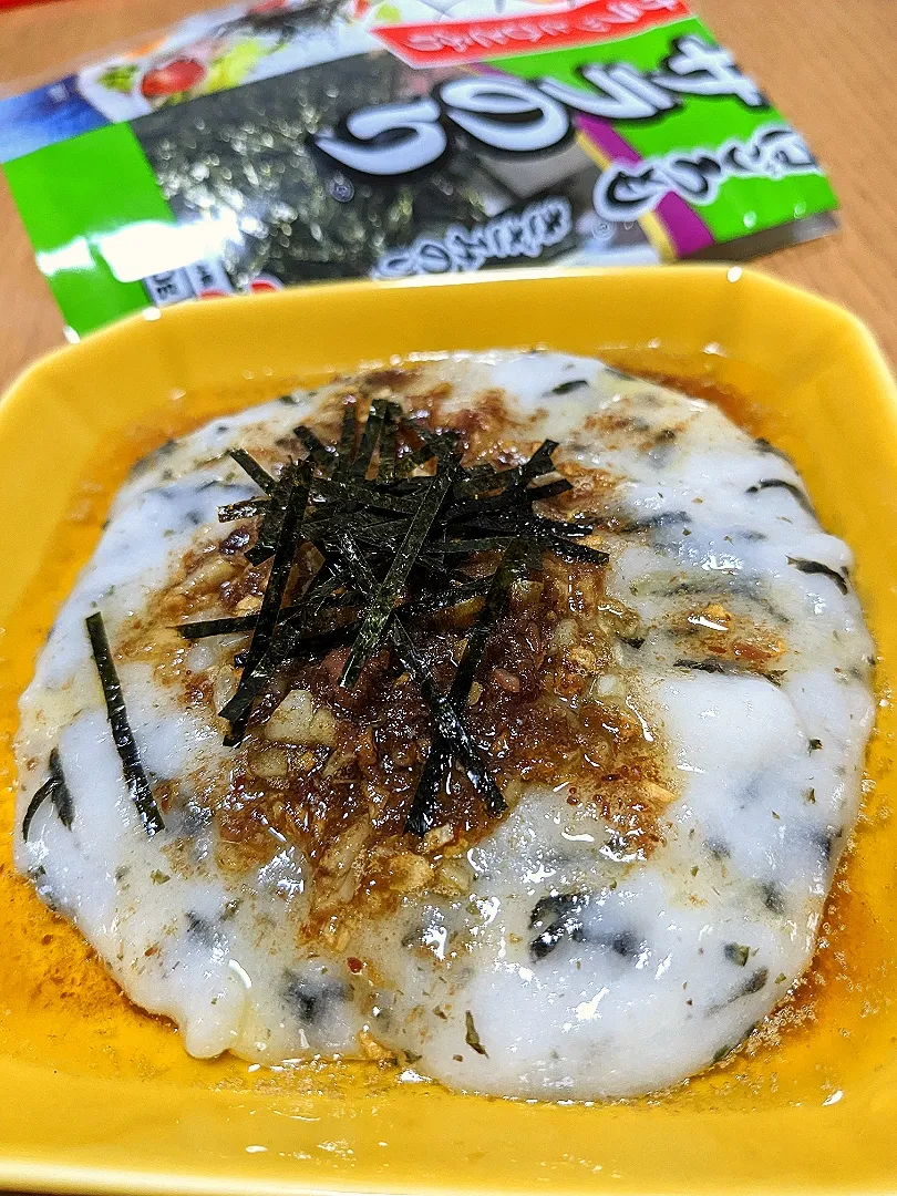 アンチョビガリバター⚠病みつき海苔餅|ひとみんΨ(*´∀｀)Ψさん