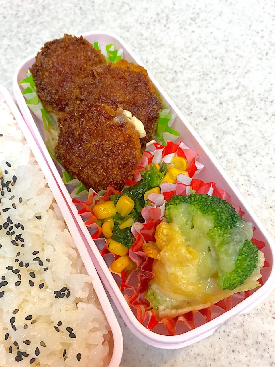 ミニチーズカツ　弁当|asumamaさん