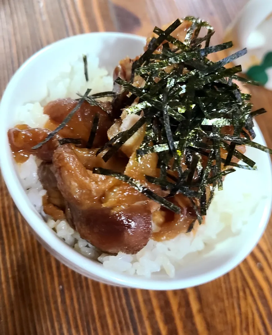 サラ海苔でごちそう照り焼きチキン|みかとぅーさん