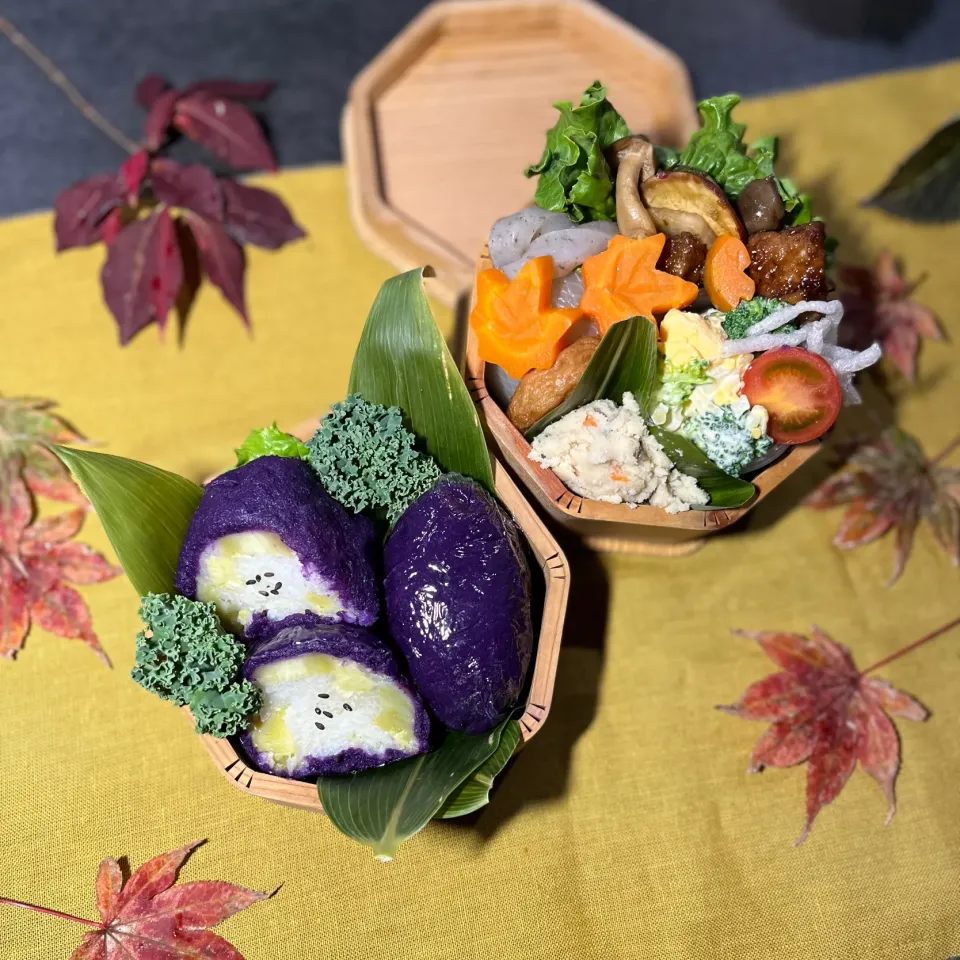 さつま芋おにぎり🍠|ひろこさん