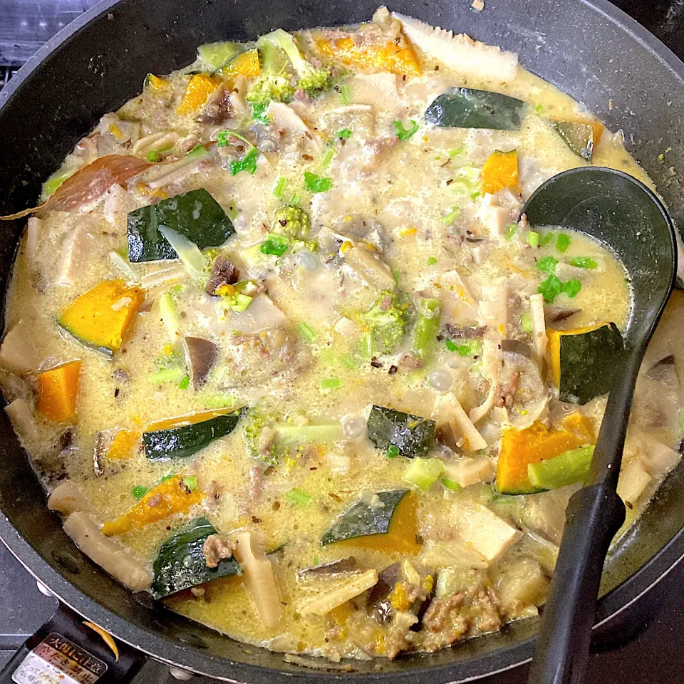 Snapdishの料理写真:タイグリーンカレー|みんみんさん