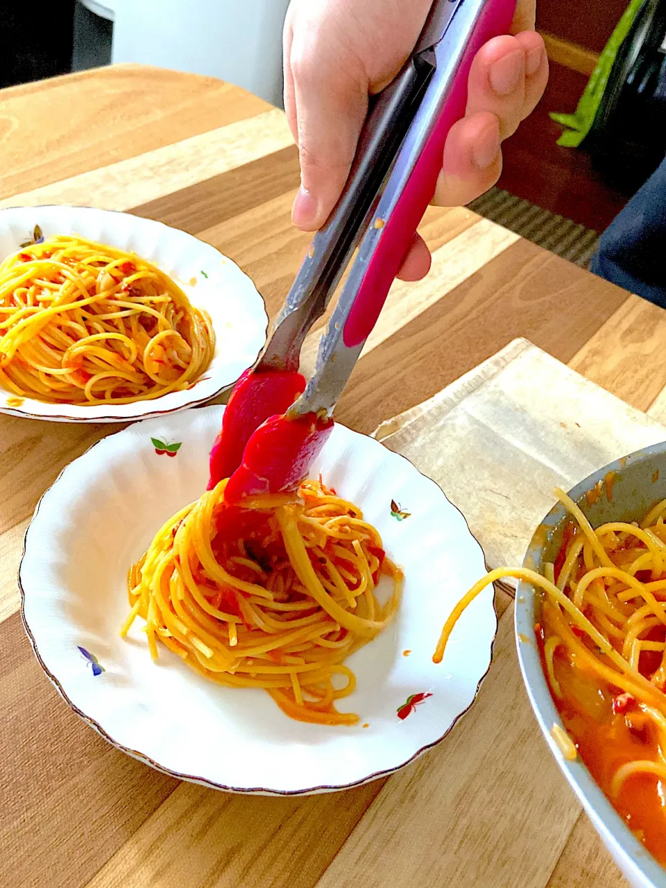 今日のランチ。トマトパスタ。|renharuruさん