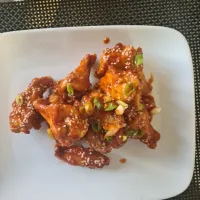 Snapdishの料理写真:Korean chicken wings|FatPhilさん