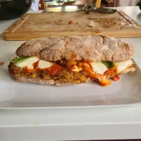 Snapdishの料理写真:chicken parm sandwich|FatPhilさん