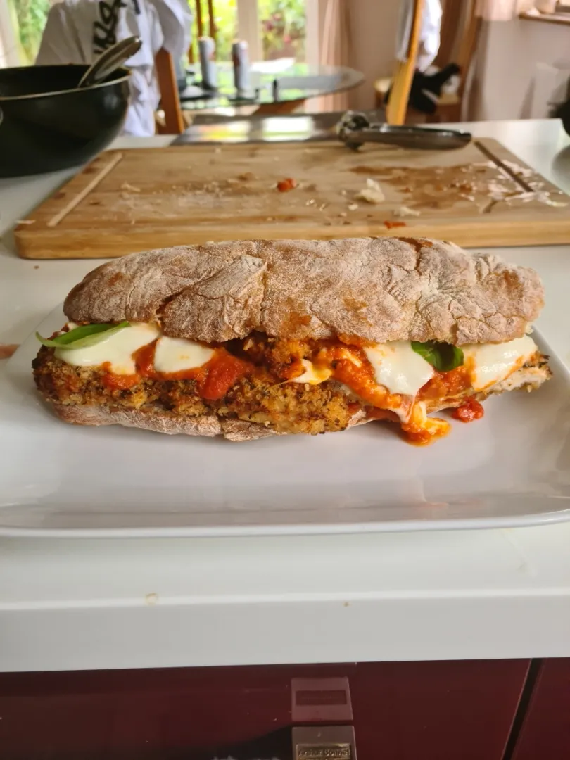 chicken parm sandwich|FatPhilさん