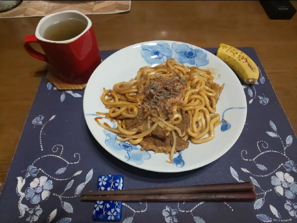 焼きうどん(昼飯)|enarinさん