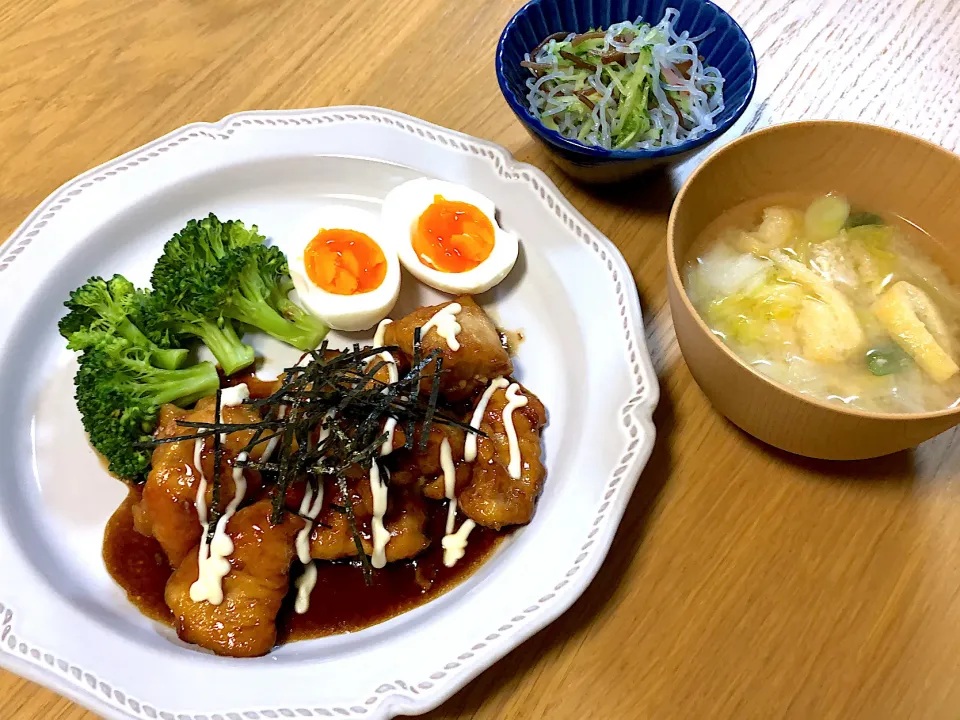 照り焼きチキン☺️|さおりさん