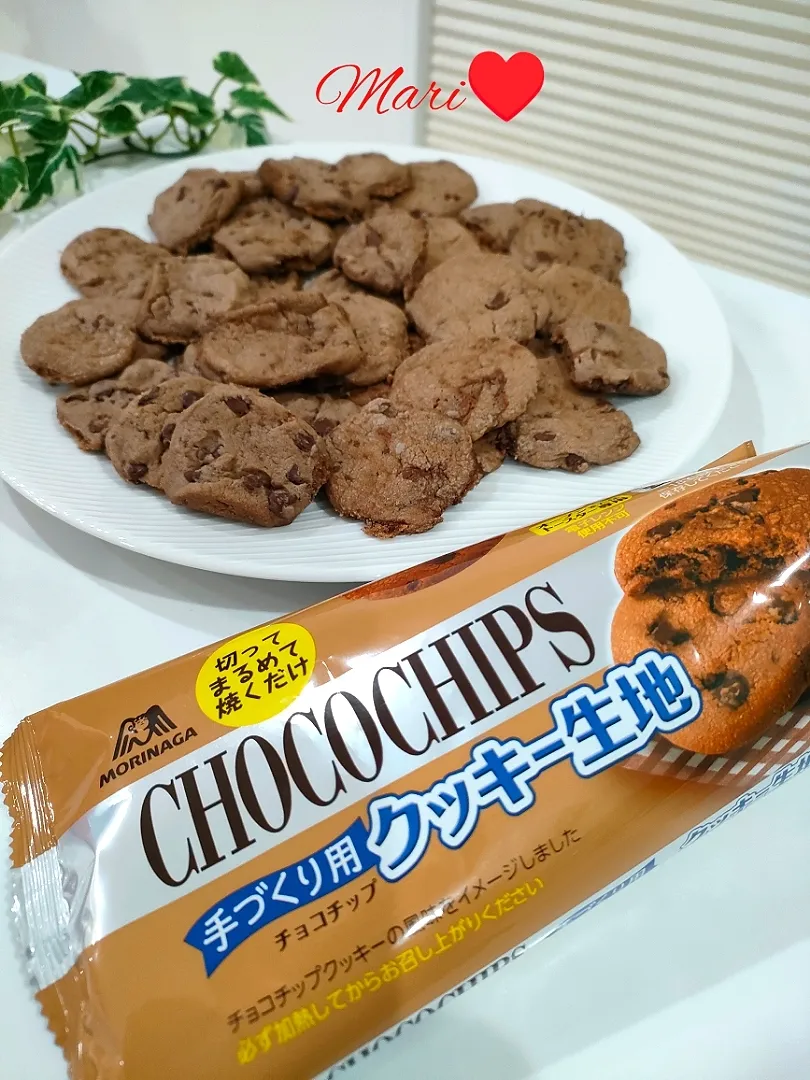 森永製菓「チョコチップクッキー生地」。|Mariさん