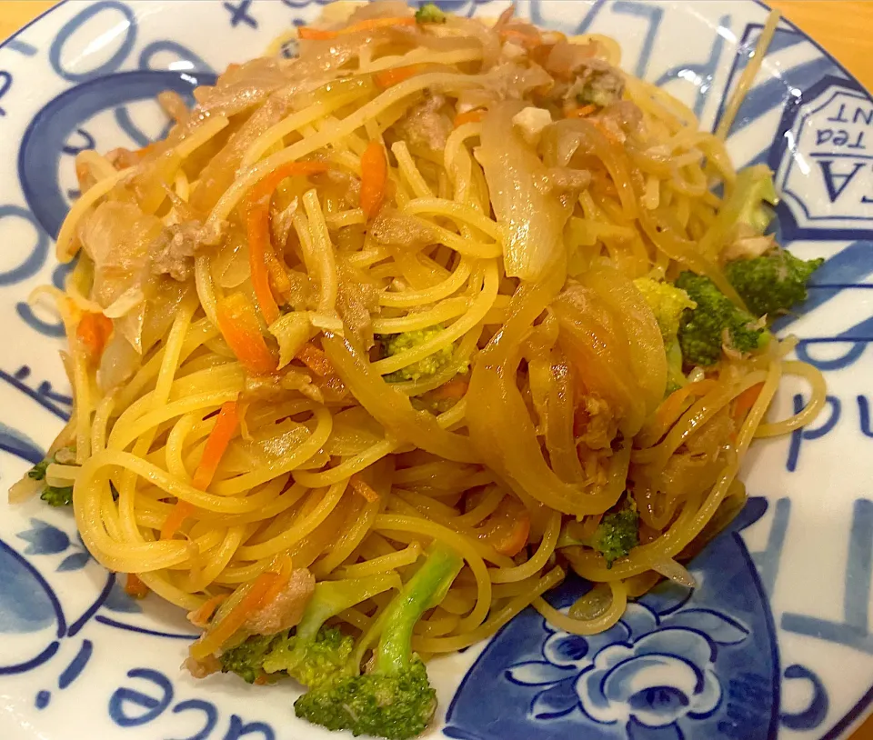 ツナ和風醤油パスタ|みうのすけさん