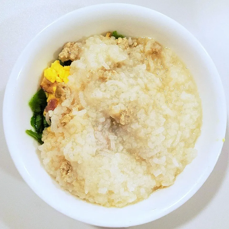 Snapdishの料理写真:Minced pork porridge|CF Chaiさん