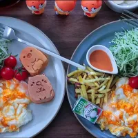 Snapdishの料理写真:すみっコプレート|あーる。さん