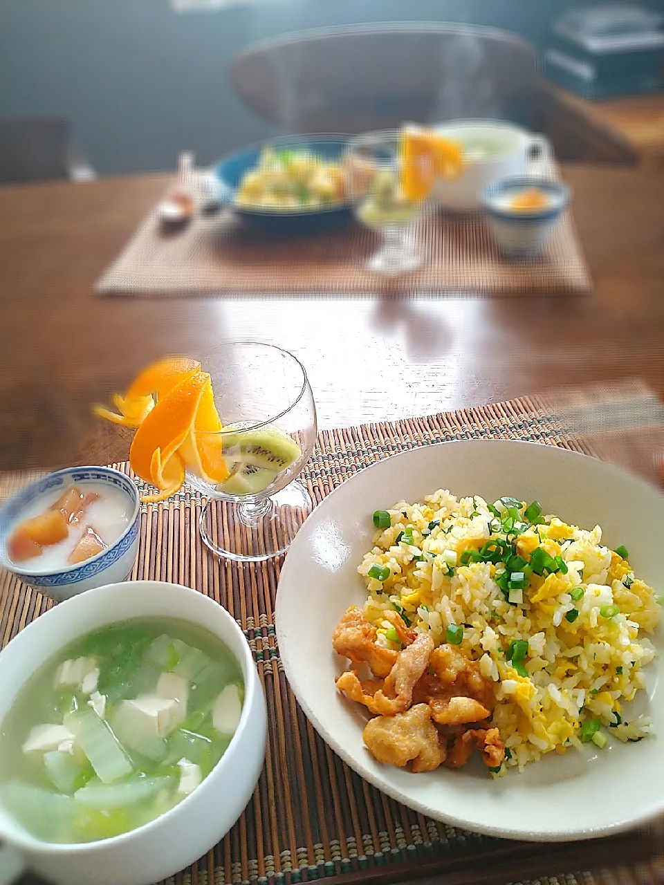 朝ごはん🌄！|まめころさん