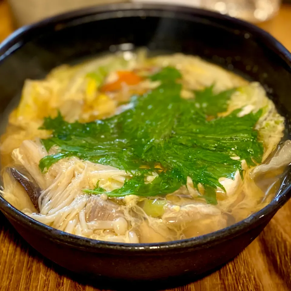 お雑炊で朝ごはん・・|ばくあんしゃさん