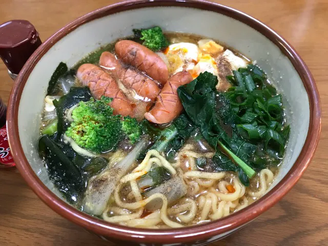 マルちゃん正麺🍜、味噌味❗️( ^ω^ )✨|サソリさん