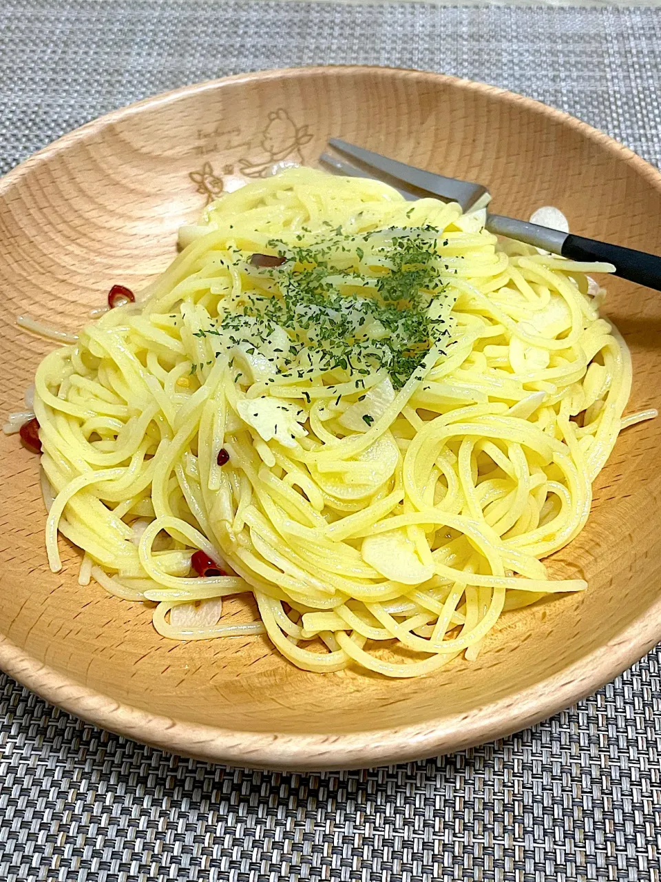 今日のお昼ごはん~ペペロンチーノ~|ゆかｕさん