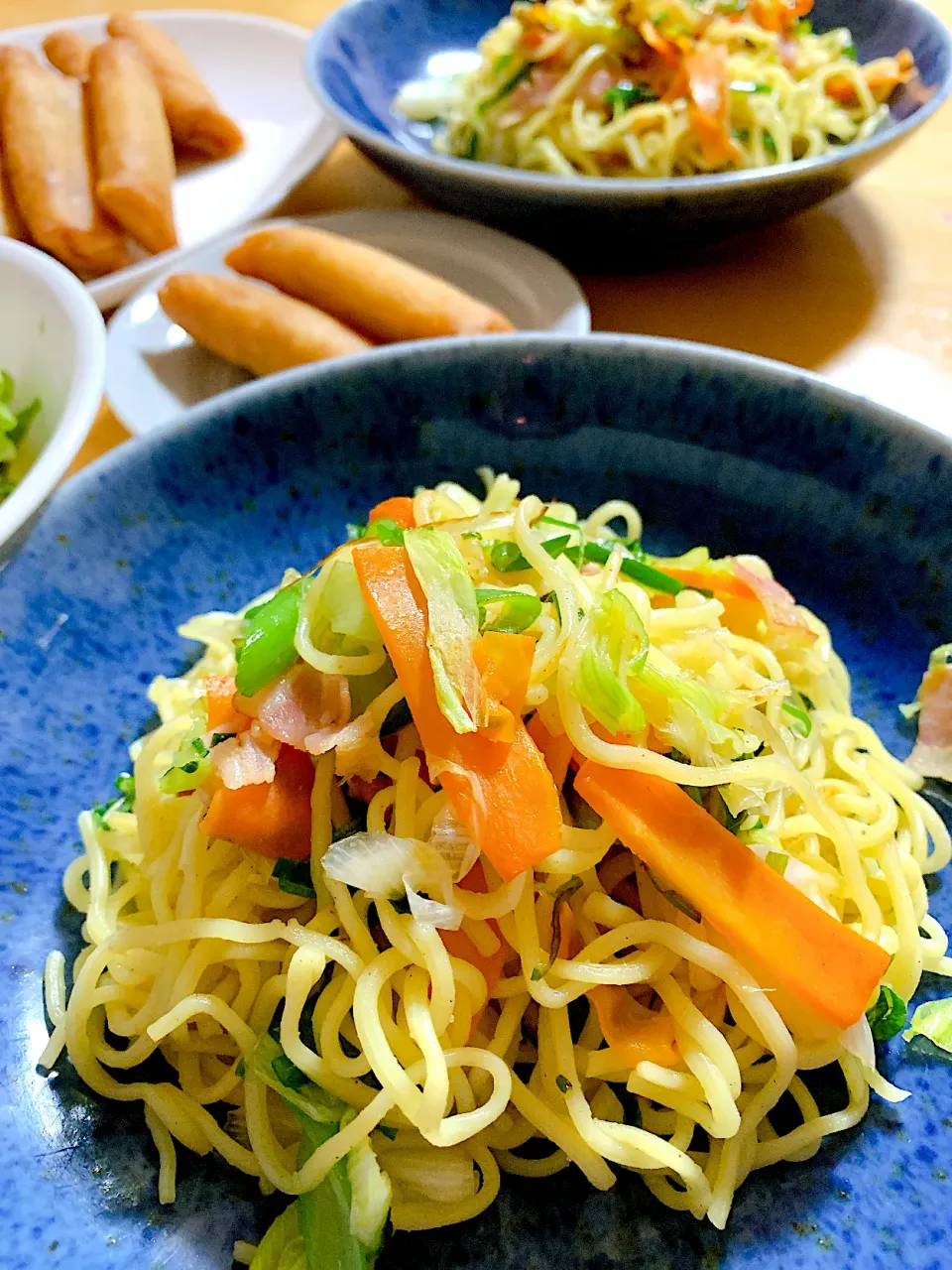 Snapdishの料理写真:あり合わせで作る〜和風塩焼きそば|yuko.ｾﾝｾｲ🍒《ひなた♡ぼっこ》さん