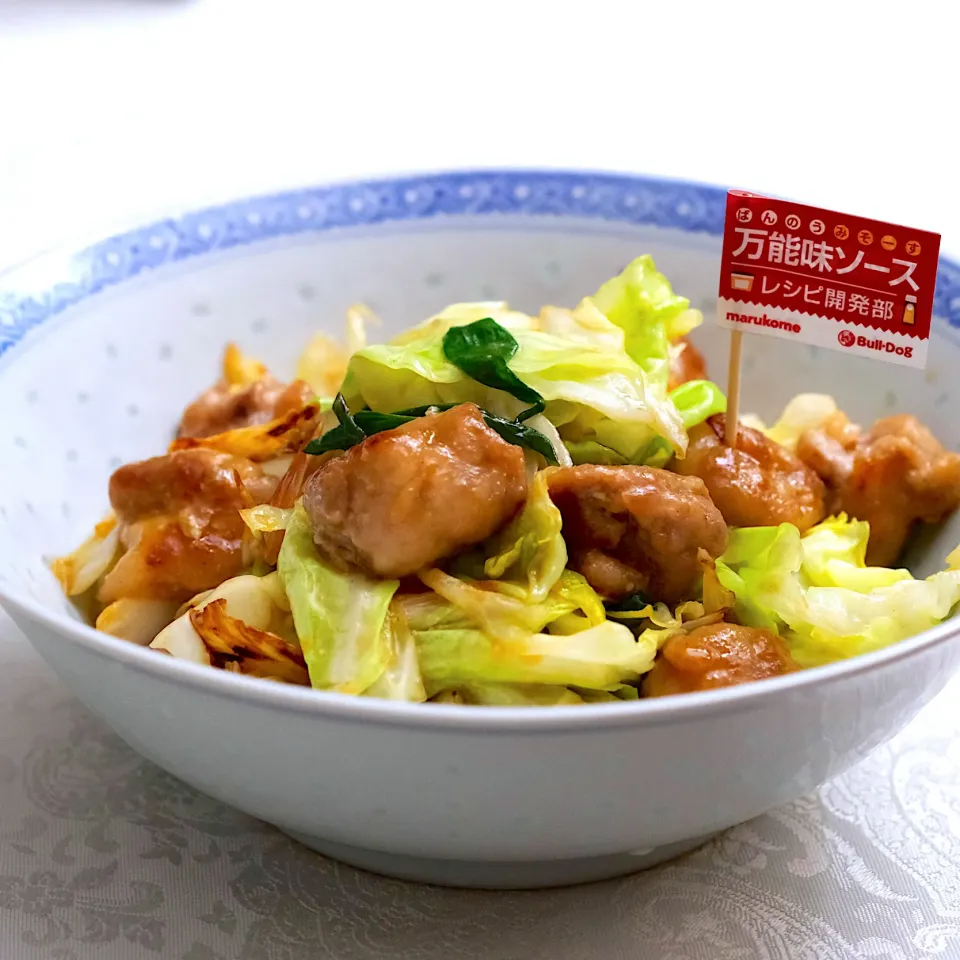 万能味ソースで「回鍋肉風」|登志子さん