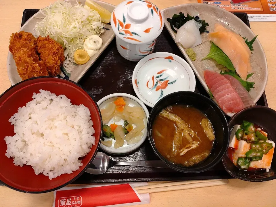 Snapdishの料理写真:外食🍴華屋与兵衛|かきぴーさん