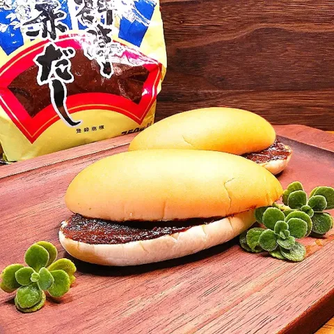 「ヤマサ ぱぱっとちゃんと これ!うま!!つゆ×サンジルシ 料亭赤だしコラボレシピ」を使ってみたSnapdishの料理・レシピ写真:✳️味噌パン✳️