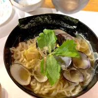 湖山池(鳥取)のしじみラーメン|ぴよちゃんさん