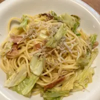 Snapdishの料理写真:和風しらすパスタ|gardenさん