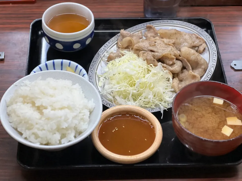 Snapdishの料理写真:宇宙軒食堂　とんバラ定食W|ddr3rdmixさん