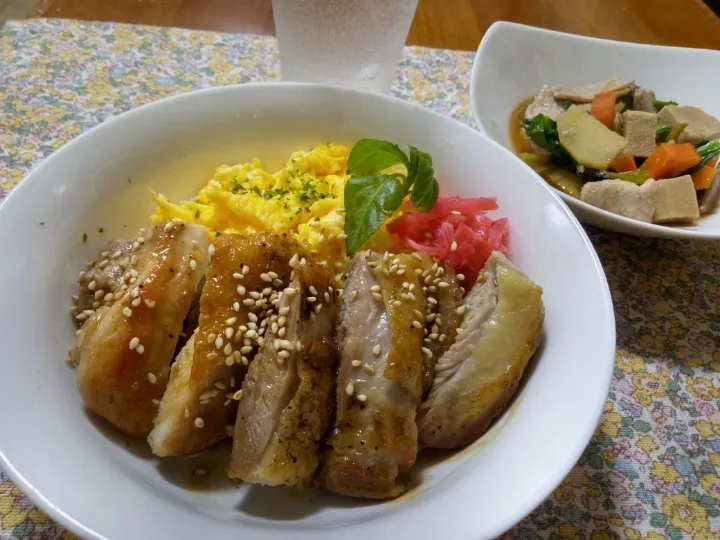 照り焼き丼|よもむぎさん