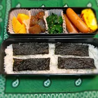 Snapdishの料理写真:のり弁当|みどりいろさん