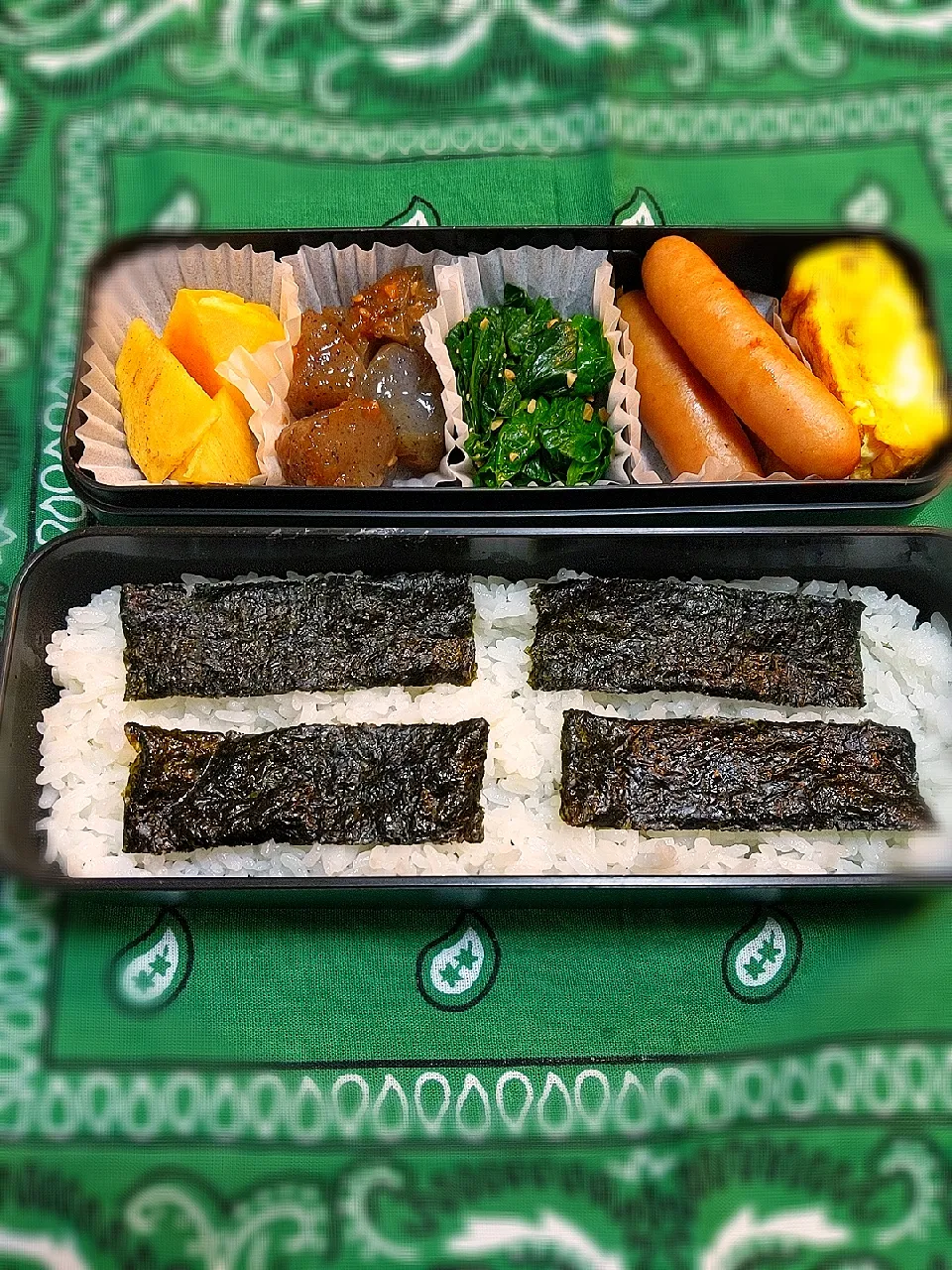 のり弁当|みどりいろさん