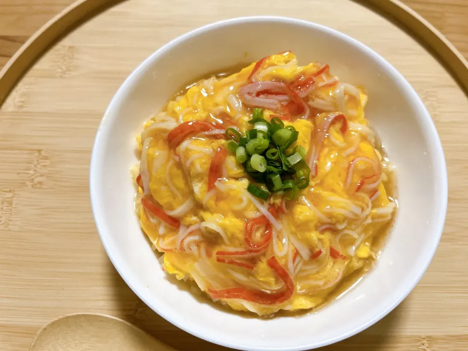 カニカマ天津チャーハン|あーねさん