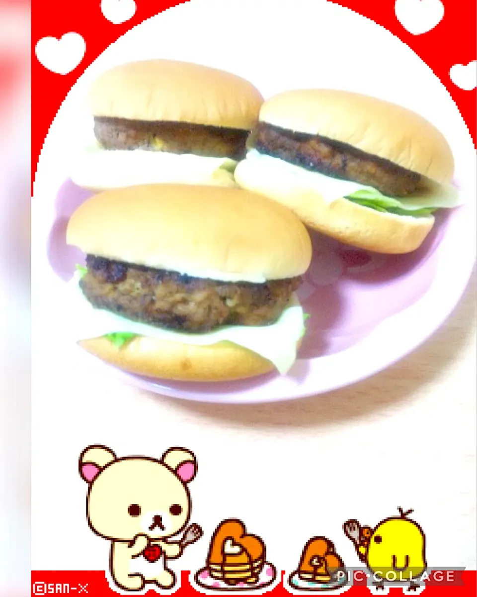 🍔チーズバーガー🍔|KAORUNSHEEPさん