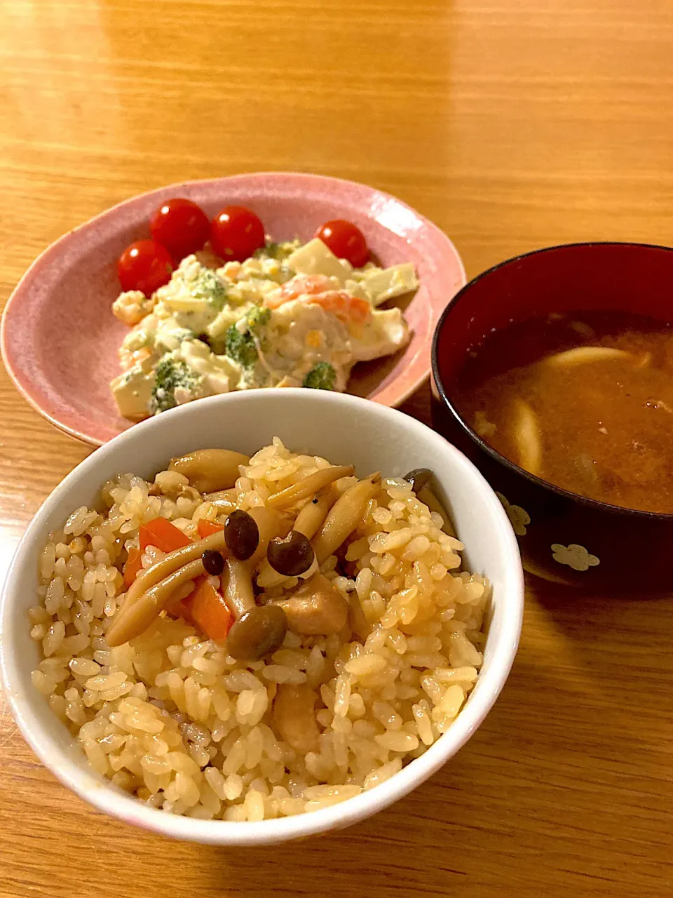 炊き込みご飯と豚汁🍁|花🍀さん