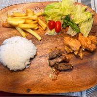 お肉と唐揚げと