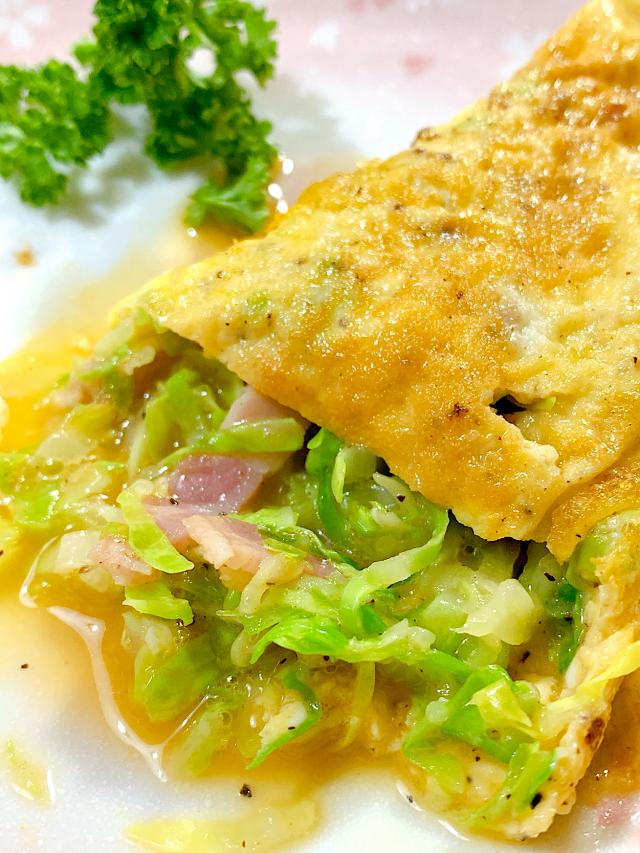 子供が大好き オムレツ を野菜具だくさんオムレツにアレンジ/yuko.ｾﾝｾｲ