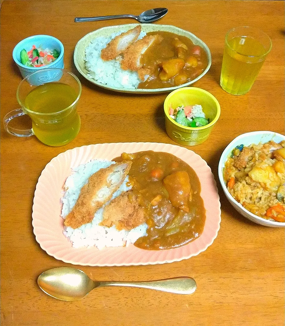 カツカレーライス🍛|とししいたけさん