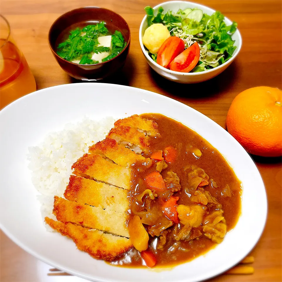 Snapdishの料理写真:カツカレー|teritamagoさん