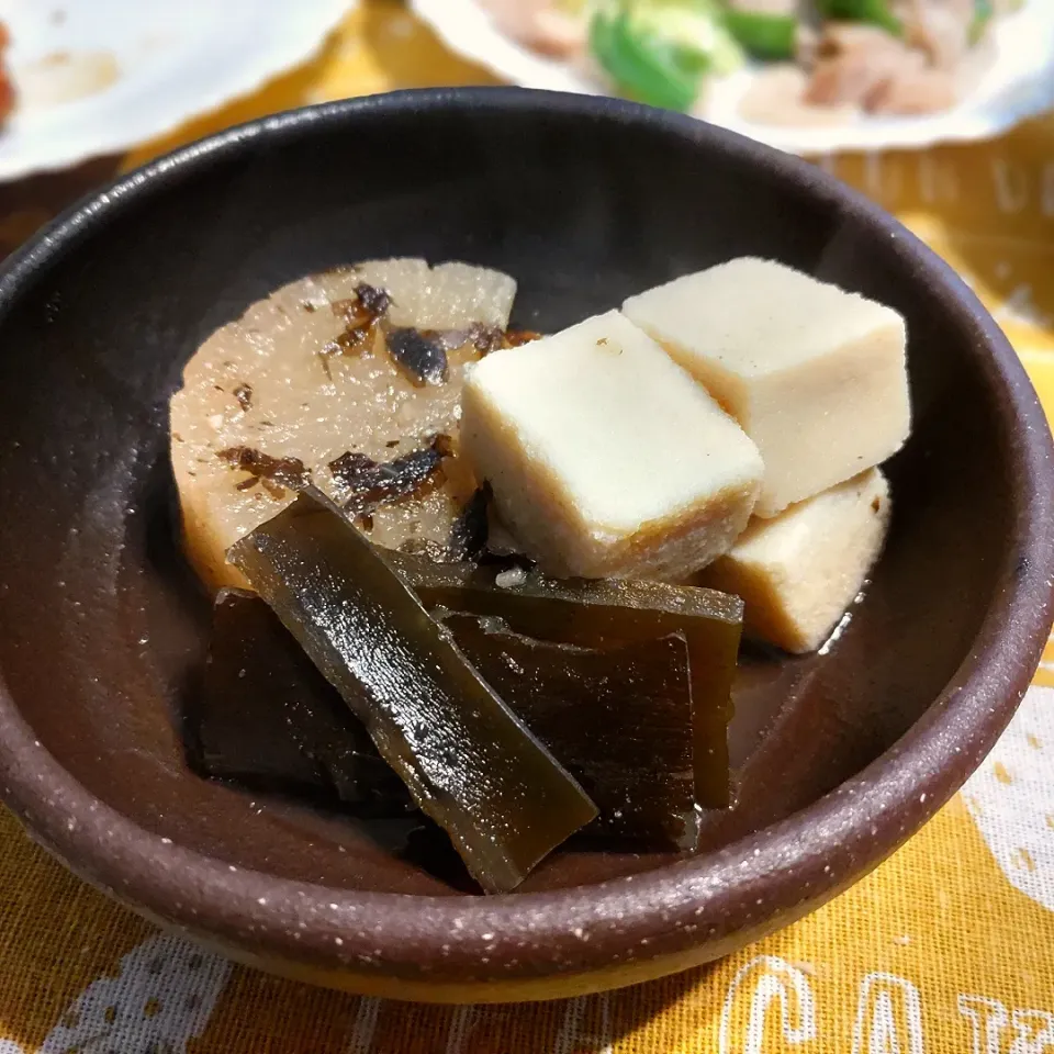 おでんの残り汁でこうや豆腐|ne-neさん