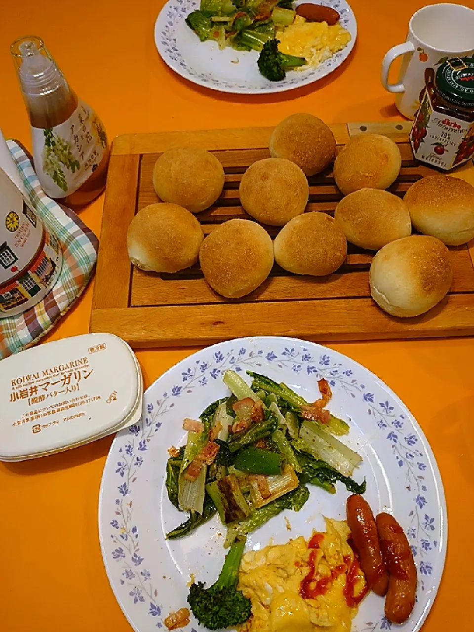 休日の朝食|to coさん