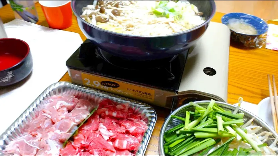 11/22の夕食
きのこたっぷり肉鍋|卯月さん