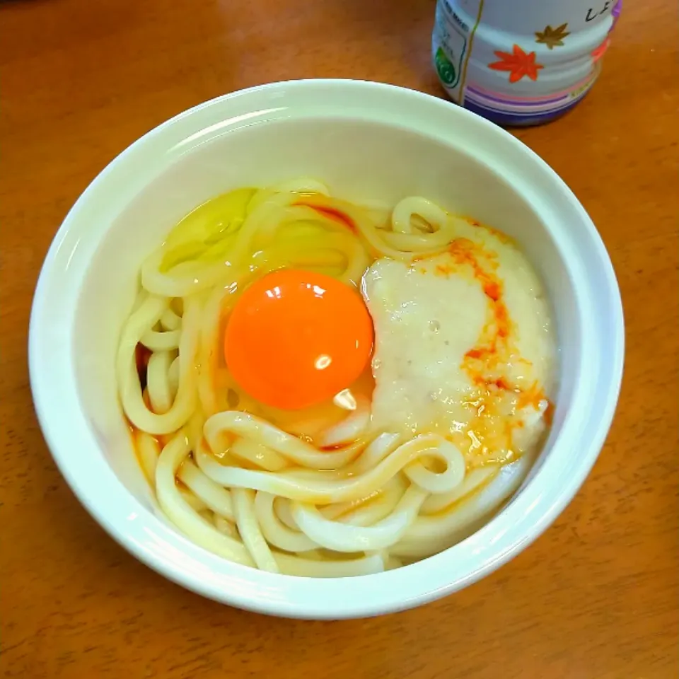 釜玉うどん|とししいたけさん