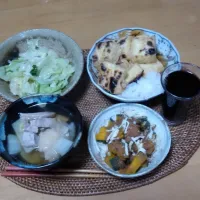 Snapdishの料理写真:2022.11.23

豚肉と白菜のスープ煮
揚げ出し豆腐  大根鬼卸し
カボチャ チ―ズ シナモン の ﾚﾝﾁﾝ
レタス パセリ 生玉ねぎのサラダ|tamikichiさん