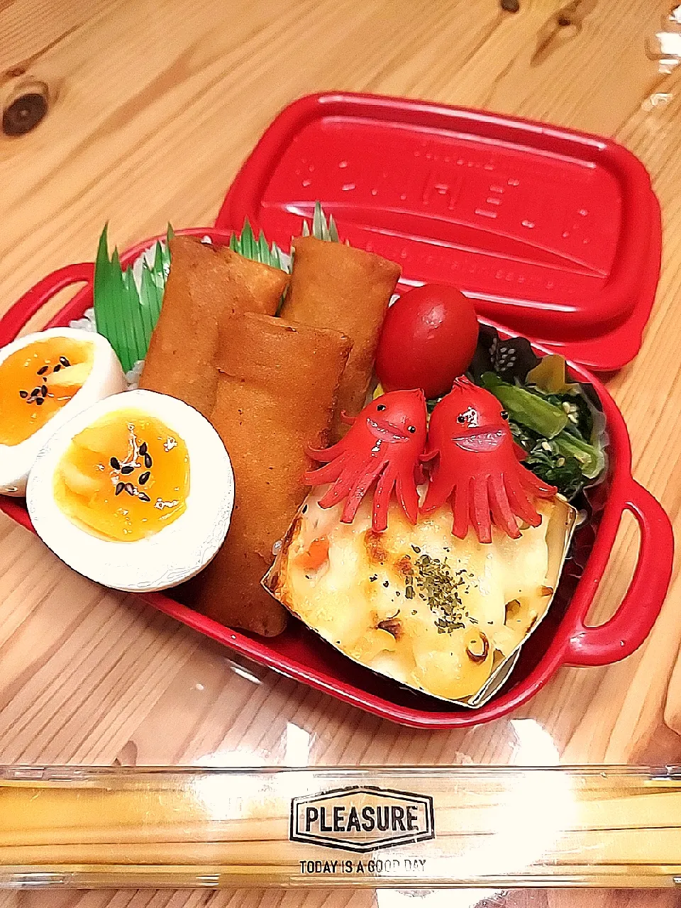 Snapdishの料理写真:2022.11.24 娘弁当🍱|あずきラテさん