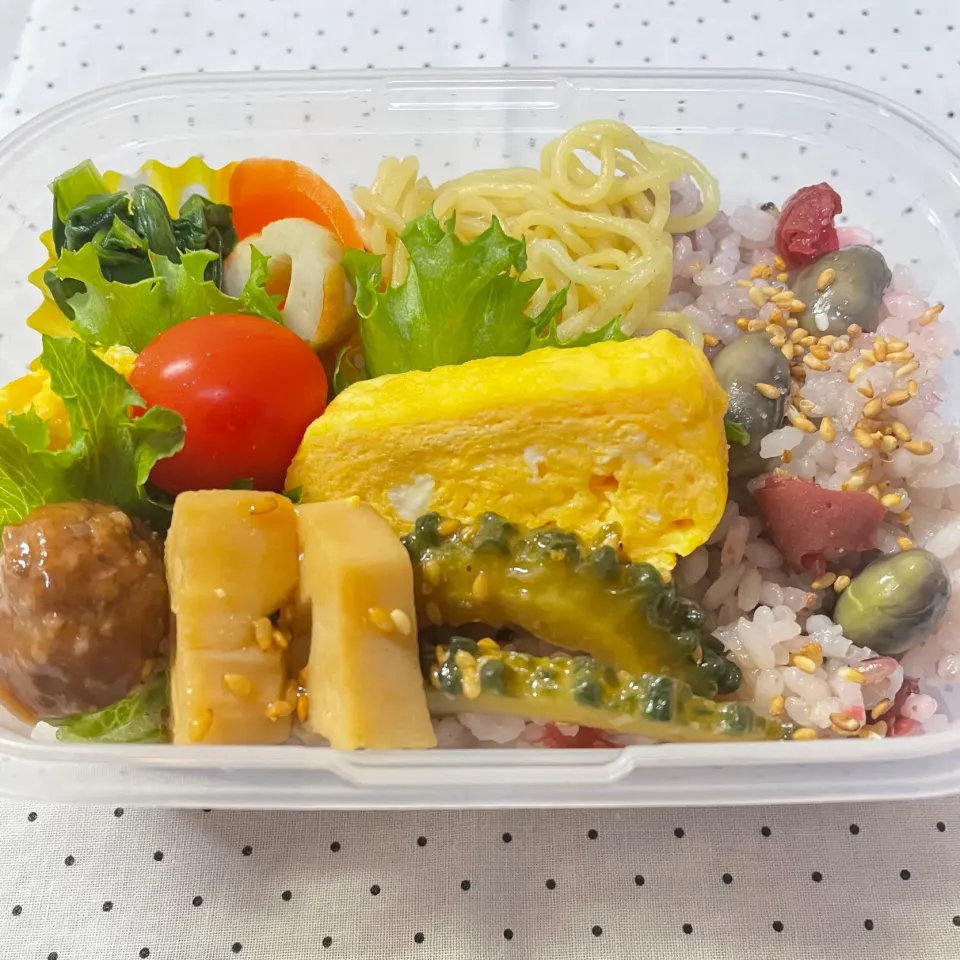 Snapdishの料理写真:だし巻き卵私弁当☆11月24日|kaoriさん