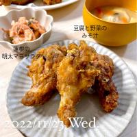 KFC風フライドチキン🍗　昨日の夕飯❁⃘*.ﾟ