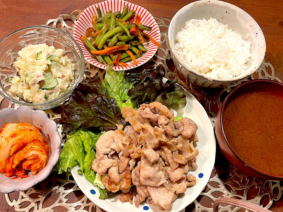 豚の炭火焼き定食|hitomiさん