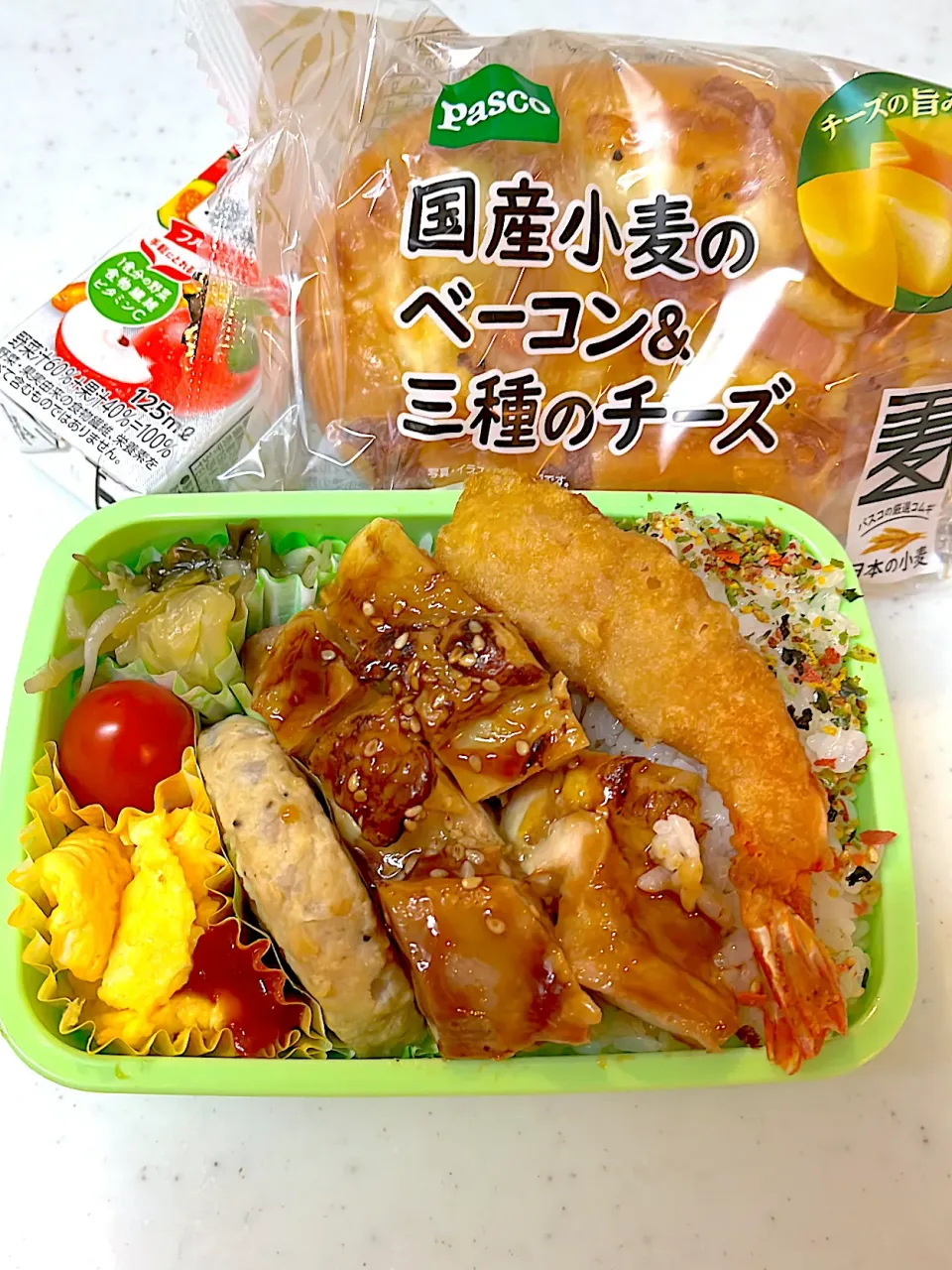 Snapdishの料理写真:今日の娘のお弁当|まさよ☺︎さん