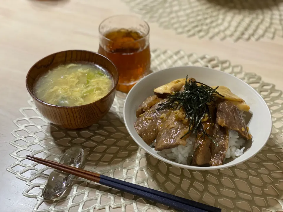 神戸牛　味付き焼肉丼|ひろさんとゆりさんさん