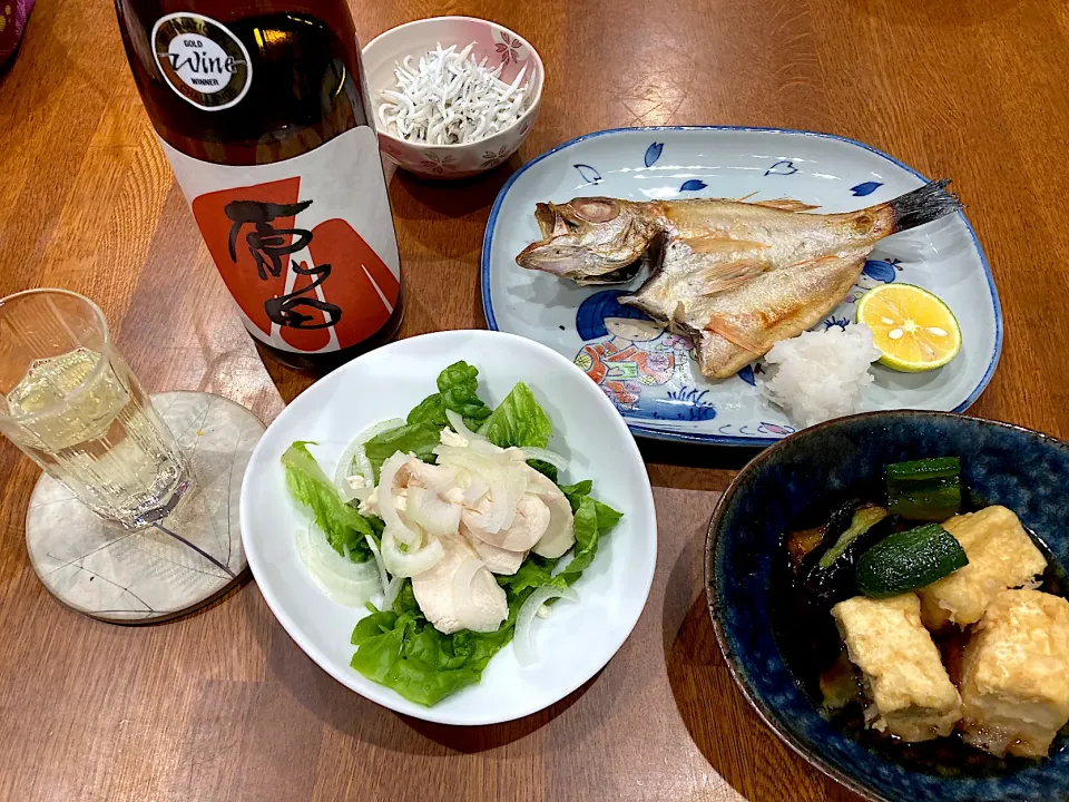 Snapdishの料理写真:今夜は　ヘルシー晩ご飯|sakuramochiさん