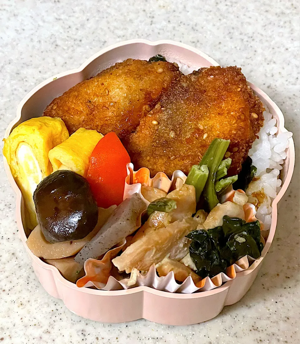 あじのごまフライ弁当|besさん